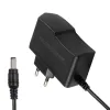 GLOBOSTAR® VOLTIX GLB-107-0001 Τροφοδοτικό/Μετασχηματιστής Class II SELV 12W 1A AC 220-240V σε DC 12V IP20 - Μαύρο Ματ - Μ7.3 x Π4 x Υ2.8cm - 3 Χρόνια Εγγύηση