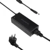 GLOBOSTAR® VOLTIX GLB-107-0003 Τροφοδοτικό/Μετασχηματιστής Class II SELV 60W 5A AC 220-240V σε DC 12V IP20 - Μαύρο Ματ - Μ11.5 x Π5 x Υ3.2cm - 3 Χρόνια Εγγύηση