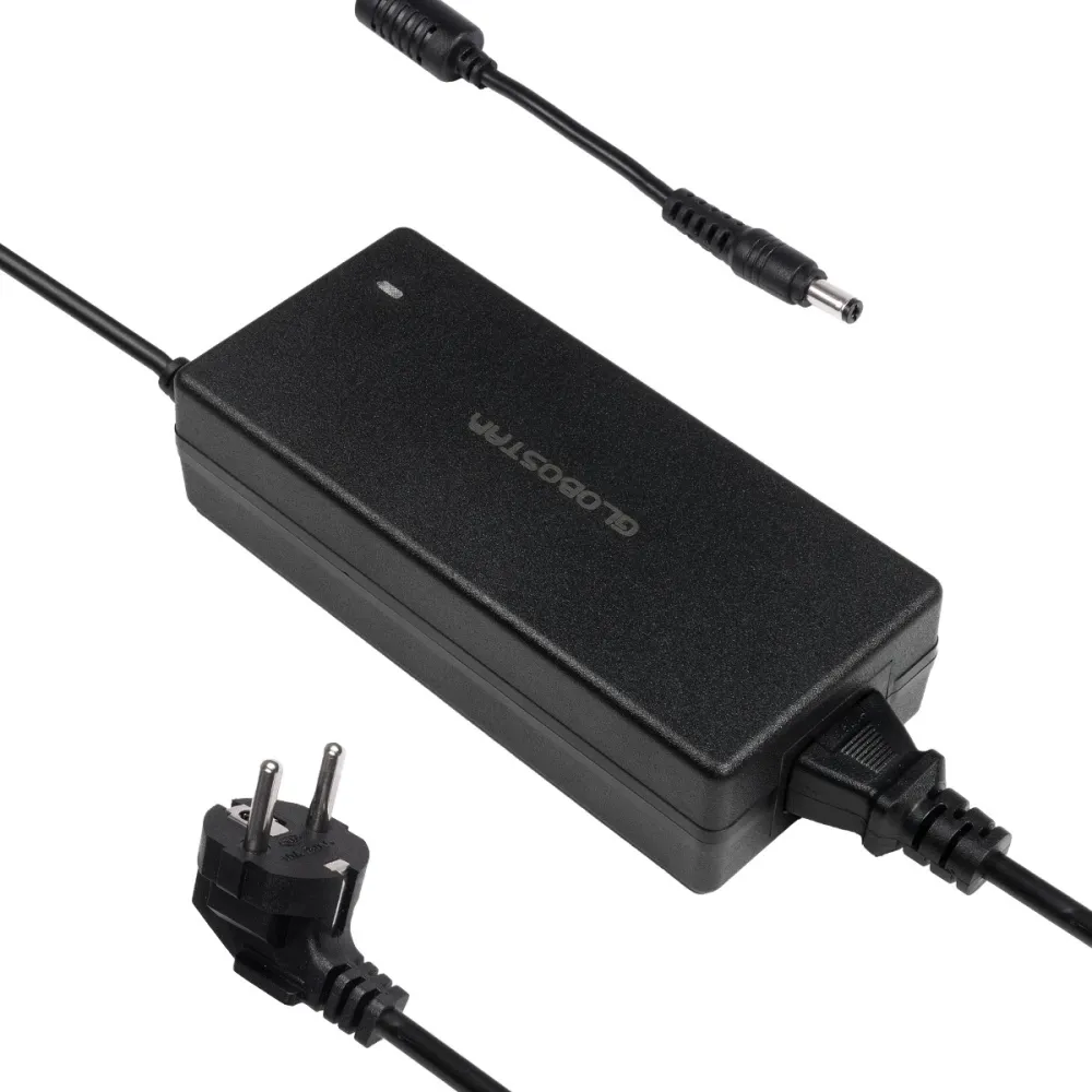 GLOBOSTAR® VOLTIX GLB-107-0004 Τροφοδοτικό/Μετασχηματιστής Class II SELV 120W 9.5A AC 220-240V σε DC 12V IP20 - Μαύρο Ματ - Μ14.2 x Π6.5 x Υ3.7cm - 3 Χρόνια Εγγύηση