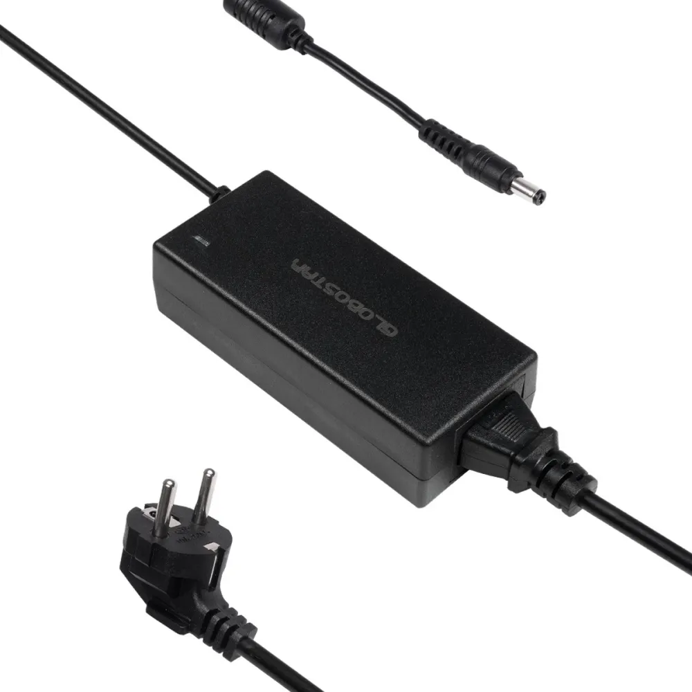 GLOBOSTAR® VOLTIX GLB-107-0007 Τροφοδοτικό/Μετασχηματιστής Class II SELV 60W 2.5A AC 220-240V σε DC 24V IP20 - Μαύρο Ματ - Μ11.5 x Π5 x Υ3.2cm - 3 Χρόνια Εγγύηση