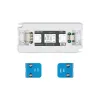 GLOBOSTAR® PLUX GLB-107-0009 Τροφοδοτικό/Μετασχηματιστής Class II SELV 12W 1A AC 220-240V σε DC 12V IP20 - Λευκό Ματ - Μ9.9 x Π4.6 x Υ1.1cm - 3 Χρόνια Εγγύηση