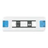 GLOBOSTAR® PLUX GLB-107-0011 Τροφοδοτικό/Μετασχηματιστής Class II SELV 60W 5A AC 220-240V σε DC 12V IP20 - Λευκό Ματ - Μ18.5 x Π6.4 x Υ2.2cm - 3 Χρόνια Εγγύηση