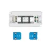 GLOBOSTAR® PLUX GLB-107-0012 Τροφοδοτικό/Μετασχηματιστής Class II SELV 12W 0.5A AC 220-240V σε DC 24V IP20 - Λευκό Ματ - Μ9.9 x Π4.6 x Υ1.1cm - 3 Χρόνια Εγγύηση