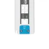 GLOBOSTAR® PLUX GLB-107-0013 Τροφοδοτικό/Μετασχηματιστής Class II SELV 36W 1.5A AC 220-240V σε DC 24V IP20 - Λευκό Ματ - Μ12.8 x Π5 x Υ1.5cm - 3 Χρόνια Εγγύηση