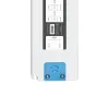 GLOBOSTAR® PLUX GLB-107-0014 Τροφοδοτικό/Μετασχηματιστής Class II SELV 60W 2.5A AC 220-240V σε DC 24V IP20 - Λευκό Ματ - Μ18.5 x Π6.4 x Υ2.2cm - 3 Χρόνια Εγγύηση