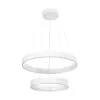 kelvo® VENOM KLV-101-0197-V2 Κρεμαστό Φωτιστικό Οροφής LED 75W 7500lm 120° AC 220-240V IP20 Ρυθμιζόμενο Λευκό CCT με Χειριστήριο από 2700K έως 6000K Dimmable - Lumileds SMD Chip - Λευκό Ματ - Μ60 x Π60 x Υ40cm - 3 Χρόνια Εγγύηση