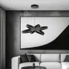 kelvo® VENOM KLV-101-0199-V2 Κρεμαστό Φωτιστικό Οροφής LED 120W 12000lm 120° AC 220-240V IP20 Ρυθμιζόμενο Λευκό CCT με Χειριστήριο από 2700K έως 6000K Dimmable - Lumileds SMD Chip - Μαύρο Ματ - Μ80 x Π80 x Υ80cm - 3 Χρόνια Εγγύηση