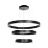 kelvo® VENOM KLV-101-0199-V2 Κρεμαστό Φωτιστικό Οροφής LED 120W 12000lm 120° AC 220-240V IP20 Ρυθμιζόμενο Λευκό CCT με Χειριστήριο από 2700K έως 6000K Dimmable - Lumileds SMD Chip - Μαύρο Ματ - Μ80 x Π80 x Υ80cm - 3 Χρόνια Εγγύηση