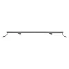 GLOBOSTAR® WASHERFAIA S-90093 Μπάρα Φωτισμού Wall Washer LED 24W 2880lm 15° DC 24V Αδιάβροχο IP65 Ψυχρό Λευκό 6000K Dimmable - Bridgelux SMD Chip - Ασημί - Μ100 x Π4 x Υ6.1cm - 3 Χρόνια Εγγύηση