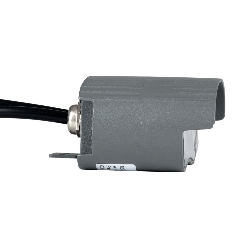 GLOBOSTAR® TREELIGHT-ZINA S-90998 Κυρτή Μπάρα Φωτισμού Wall Washer για Φυτά - Δέντρα LED 3W 240lm 30° DC 24V Αδιάβροχο IP65 Κόκκινο Dimmable - Γκρι Ανθρακί - Μ9 x Π6.5 x Υ4cm - 3 Χρόνια Εγγύηση