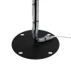 GLOBOSTAR® XMAS-CROWN-BIG Χριστουγεννιάτικο Διακοσμητικό Φωτιστικό LED 27.3W 1092lm 360° AC 220-240V Αδιάβροχο IP65 Θερμό Λευκό 2700K  - Μαύρο & Διάφανο - Μ88 x Π25 x Υ136cm - 2 Χρόνια Εγγύηση