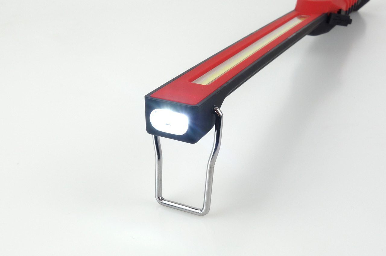 Amio – Φακός εργασίας WT01 COB LED 150/300lm 3W με μαγνητική βάση και γάντζο, εξασφαλίστε κορυφαίο επαγγελματικό φωτισμό επιθεώρησης σε κάθε δύσκολο σημείο του οχήματος – 1 Τεμ. (02170/AM)