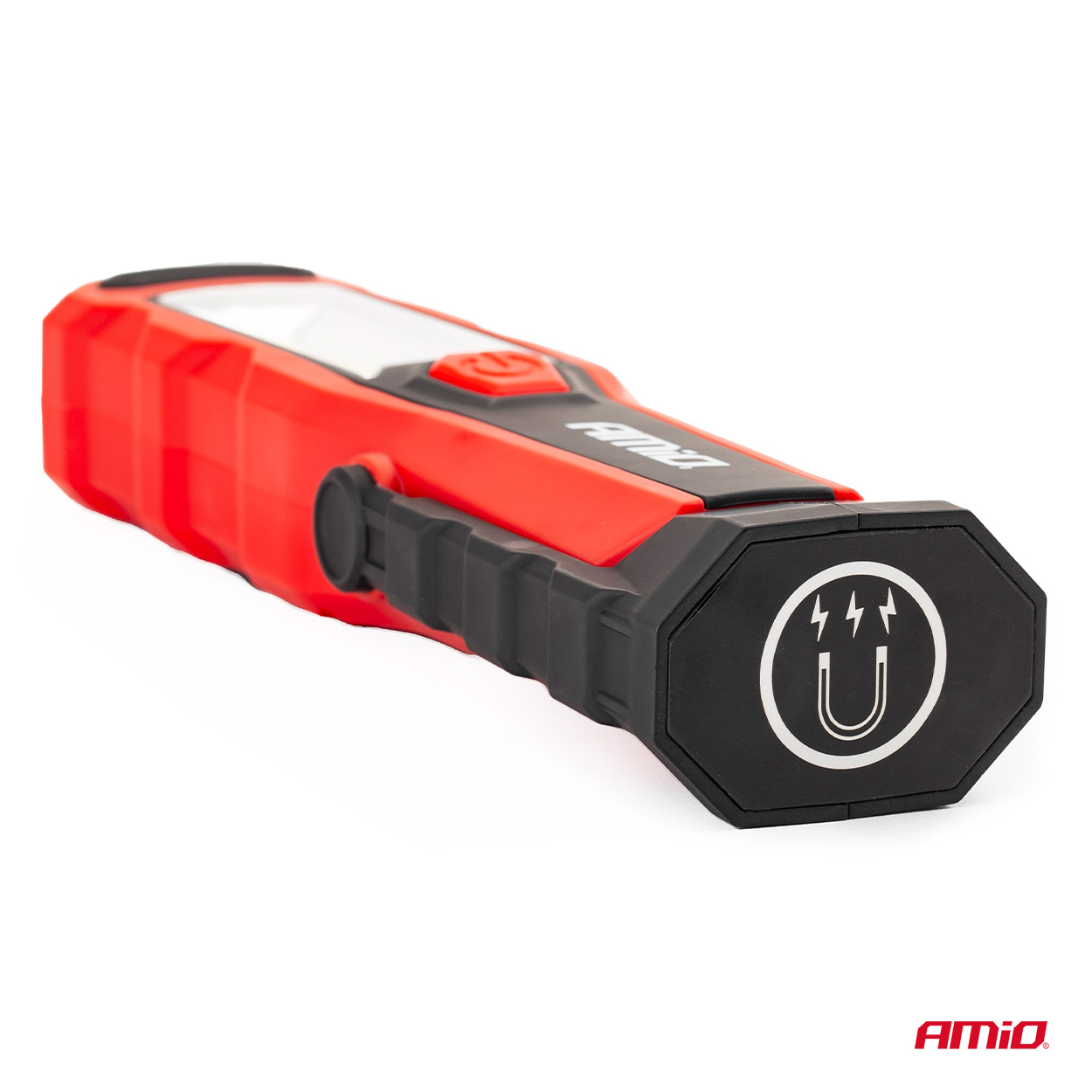 AMiO – Φακός εργασίας WT02 COB LED 150/300lm 3W με περιστροφή 180°, φωτίστε με απόλυτη ακρίβεια κάθε τυφλό σημείο του κινητήρα χάρη στη διπλή μαγνητική στήριξη – 1 Τεμ. (02171/AM)