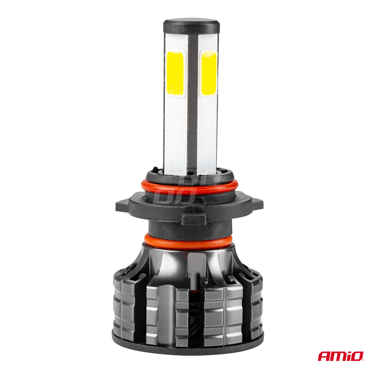 Amio – LED HB3 9005 COB 12/24V 38W 6500K 3800lm Σειρά COB για Ισχυρό Λευκό Φωτισμό & Καθαρή Ορατότητα – 2 Τεμ. (02846/AM)