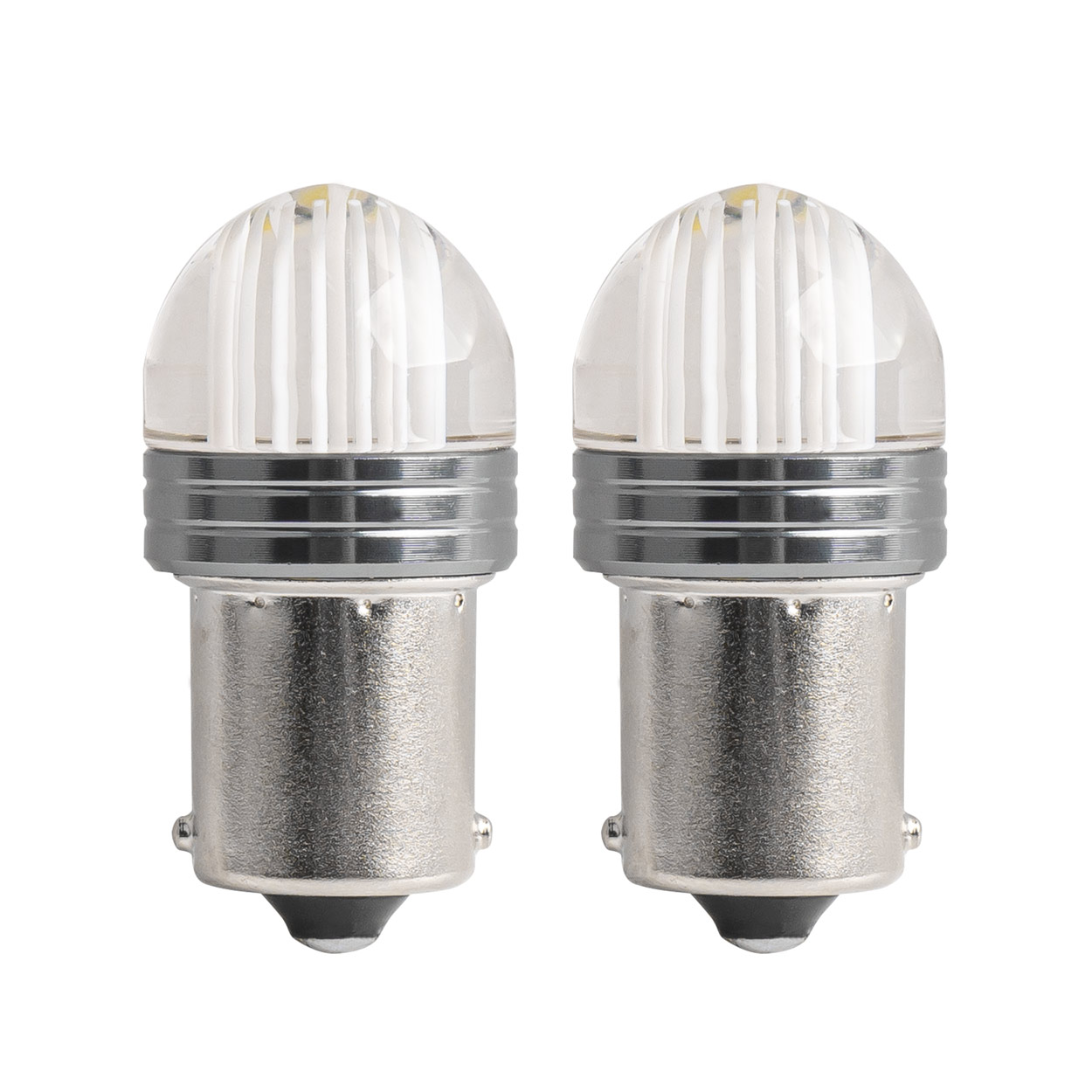 Amio - ΛΑΜΠΑΚΙΑ LED P21W 12V 6.000K 500lm 9SMD x 2835 ΜΟΝΟΠΟΛΙΚΑ - 2ΤΕΜ. (02953/AM)