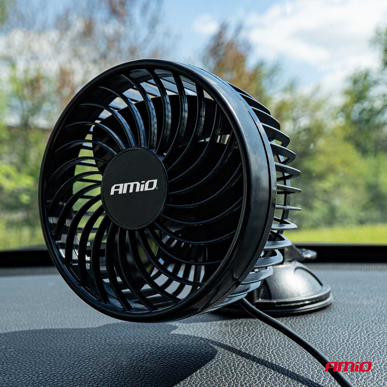 Amio - ΑΝΕΜΙΣΤΗΡΑΣ ΦΟΡΤΗΓΟΥ 24V ΜΕ ΦΙΣ ΑΝΑΠΤΗΡΑ 2 ΤΑΧΥΤΗΤΩΝ & ΒΕΝΤΟΥΖΑ 6'' (15,2CM) PRO SERIES - 1 ΤΕΜ. (03004/AM)