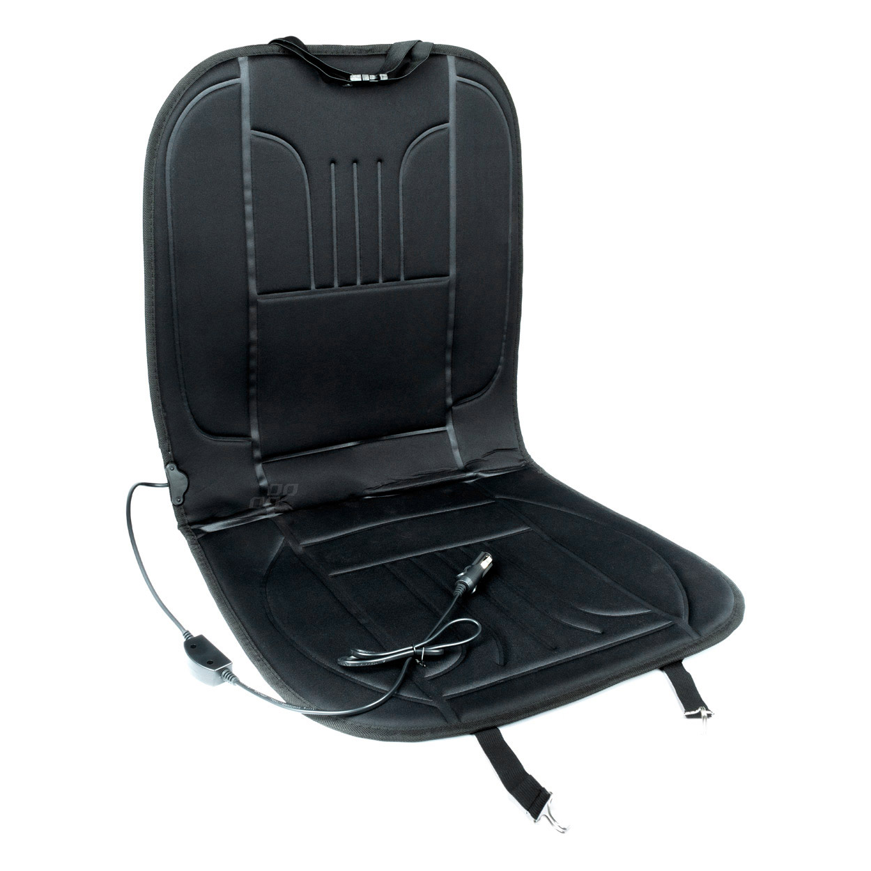 Amio - ΠΛΑΤΟΚΑΘΙΣΜΑ ΘΕΡΜΑΙΝΟΜΕΝΟ 12V 98x48cm ΑΦΡΩΔΕΣ ΥΛΙΚΟ ΚΑΙ ΥΦΑΣΜΑ ΜΑΥΡΟ - 1 τεμ. (03623/AM)