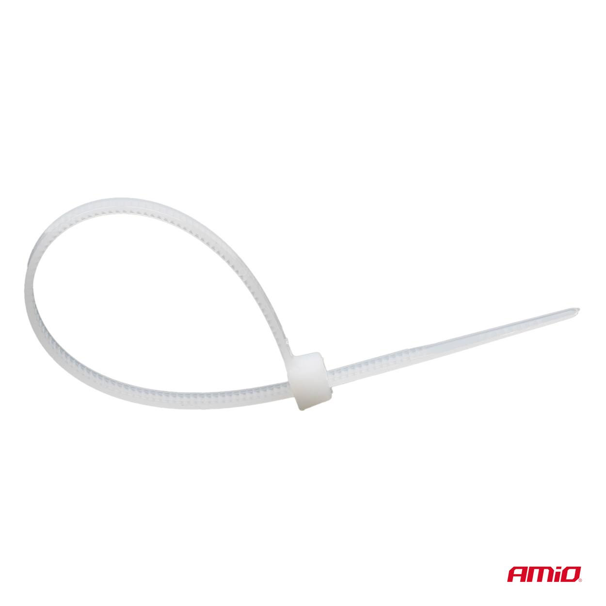 Amio - ΔΕΜΑΤΙΚΑ/ΔΕΤΙΚΑ ΚΑΛΩΔΙΩΝ TIE WRAP (ΤΑΙΡΑΠ) 2.5 x 150mm (ΛΕΥΚΟ) - 100 ΤΕΜ. (04306/AM)