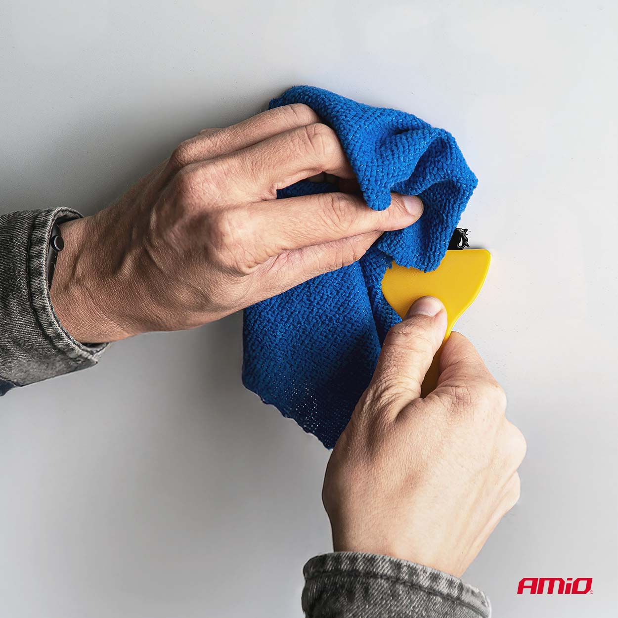 Amio - Kit Επισκευής Λαμαρίνας από Λακούβες (Αμάξωμα Οχήματος) DIY Dent Repair Kit με 20 Αντάπτορες για Επιβατικά Αυτοκίνητα - 1 σετ (04598/AM)
