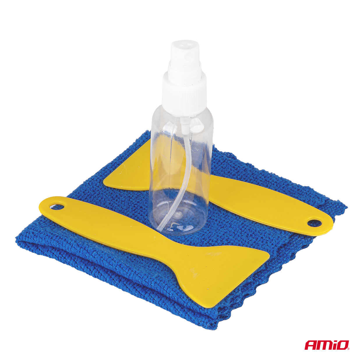 Amio - Kit Επισκευής Λαμαρίνας από Λακούβες (Αμάξωμα Οχήματος) DIY Dent+Ding Repair Kit Μεγάλο σε Σάκο για Επιβατικά Αυτοκίνητα - 1 σετ (04600/AM)