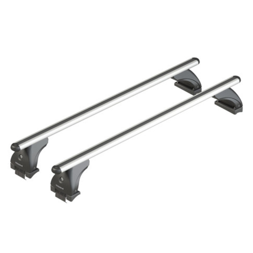 KIT ΜΕ ΜΠΑΡΕΣ ΟΡΟΦΗΣ ΓΙΑ ALFA ROMEO 147 3D 00-04 ΑΛΟΥΜΙΝΙΟΥ NORDRIVE (N15024-N20001-N21017)