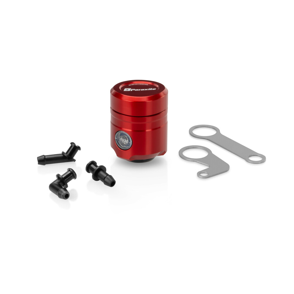 Paraxite - Δοχείο υγρών φρένων/συμπλέκτη moto 12ml σε κόκκινο χρώμα - 1 τεμ. (L.PFT001R)