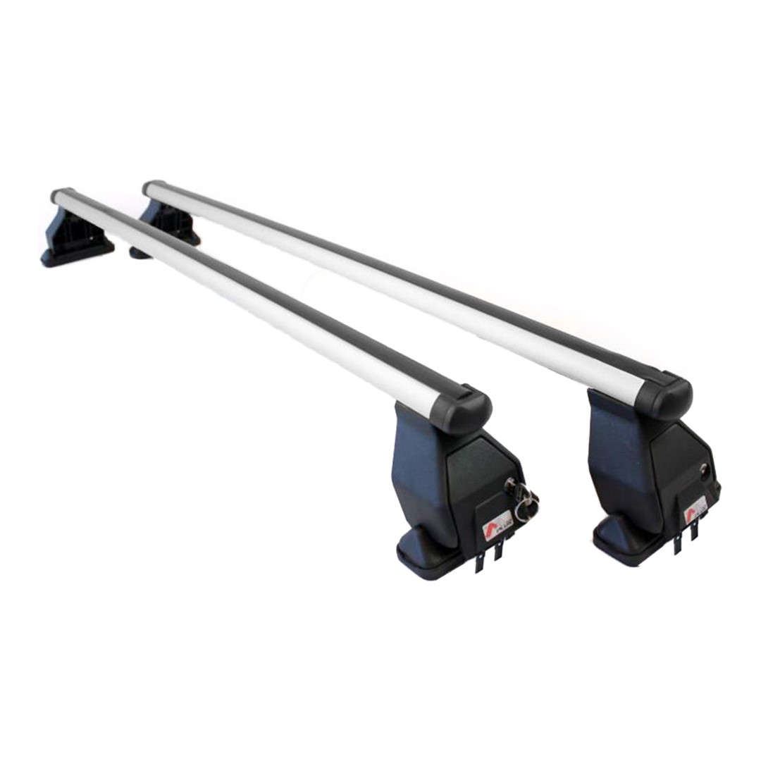 KIT ΜΕ ΜΠΑΡΕΣ ΟΡΟΦΗΣ ΓΙΑ MERCEDES A-CLASS W169 5D 2004-2012 ΑΛΟΥΜΙΝΙΟΥ TEMA MENABO (AL1-3360-FIX501FP)-2 ΤΕΜ.