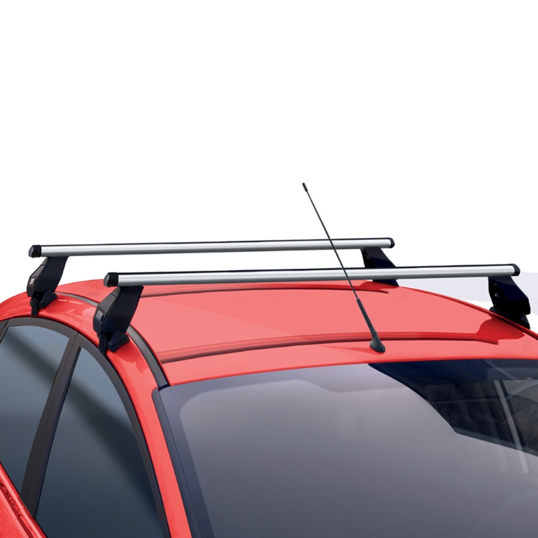 KIT ΜΕ ΜΠΑΡΕΣ ΟΡΟΦΗΣ ΓΙΑ AUDI A1 8XA SPORTBACK 5D 2012-2018 ΑΛΟΥΜΙΝΙΟΥ ΜΕΝΑΒΟ (AL1-3360-FIX051G)