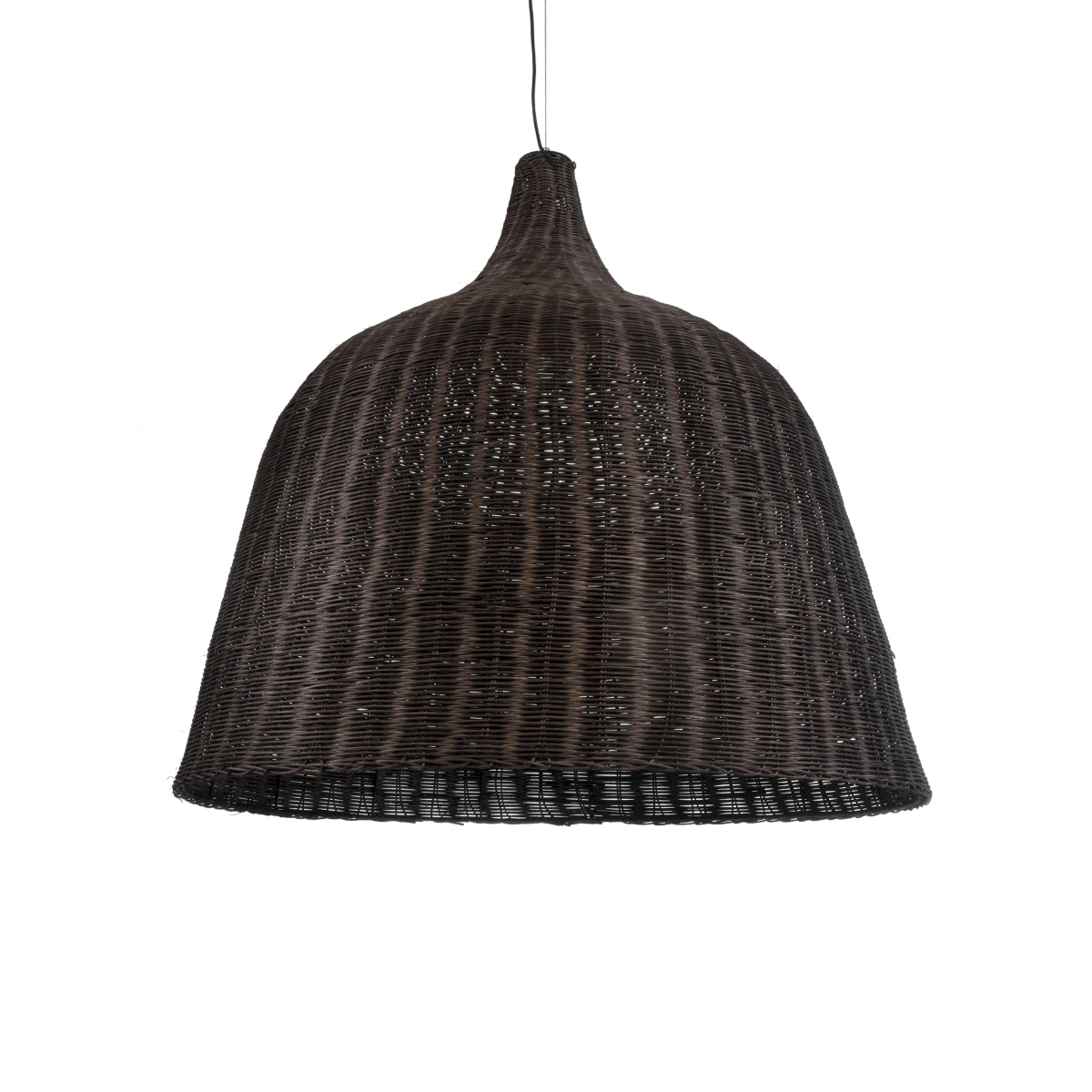 GLOBOSTAR® BAHAMAS 01569 Boho Κρεμαστό Φωτιστικό Οροφής με Ντουί 1 x E27 AC 220-240V IP20 - Καφέ - Μ90 x Π90 x Y90cm