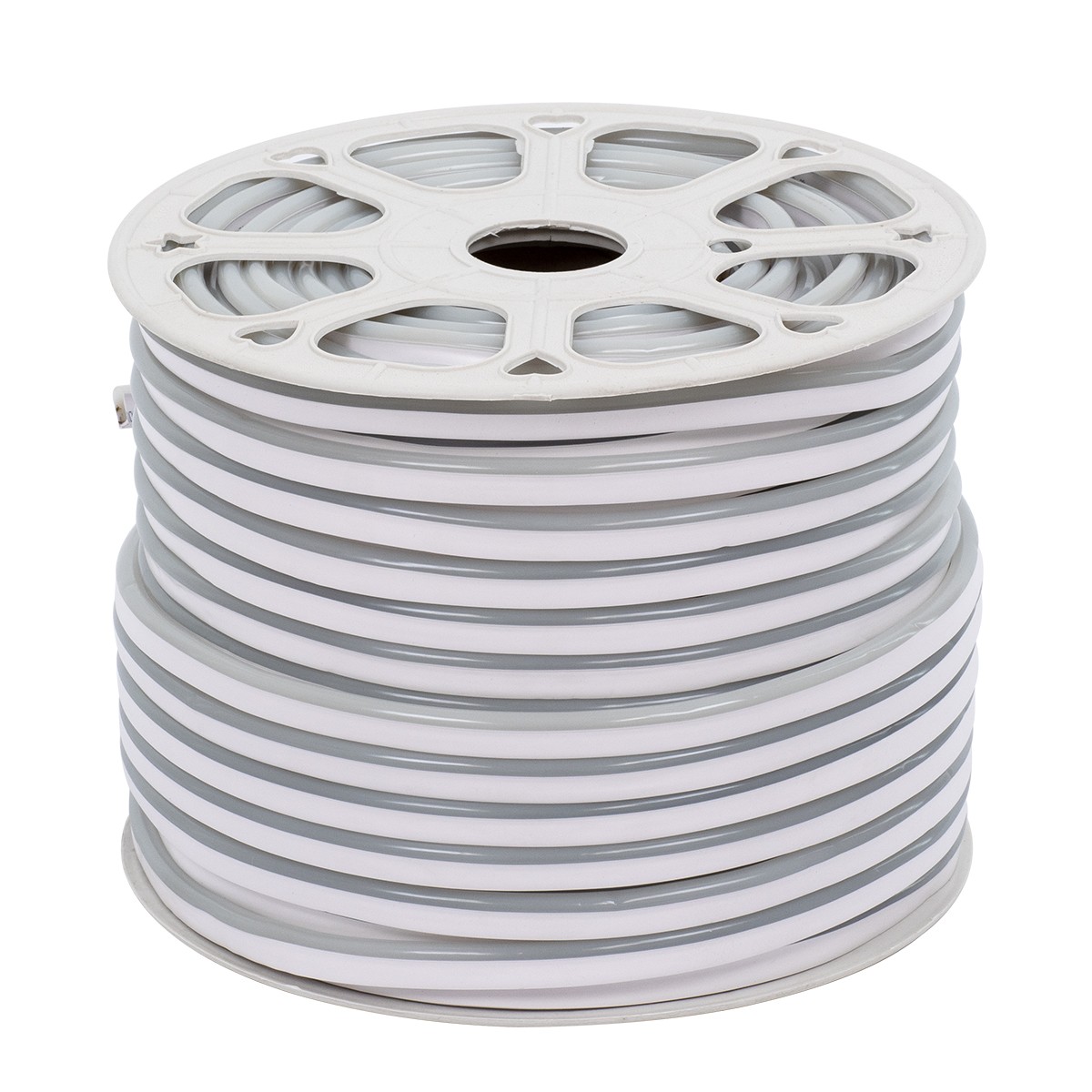 GLOBOSTAR® NEOVALE 70578 Ταινία Neon Flex LED 18W/m 900lm/m 120° DC 220-240V Αδιάβροχο IP65 60 x SMD5050 Chip/m Πολύχρωμο RGB Dimmable - Sanan SMD Chip - Μ100 x Π0.8 x Υ1.6cm - 3 Χρόνια Εγγύηση