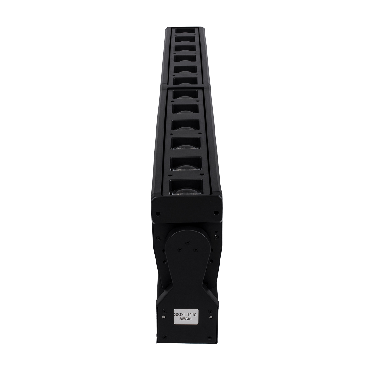 GloboStar® 51168 SPHINX Επαγγελματική Κινούμενη Μπάρα Φωτισμού DIGITAL MATRIX PIXEL LED 480W AC 220V-240V 4IN1 BEAM - WASH - SPOT - ZOOM 5° - 35° OSRAM LED DMX512 Display on Body RGBW - Μαύρο - L102 x W10 x H16.5cm