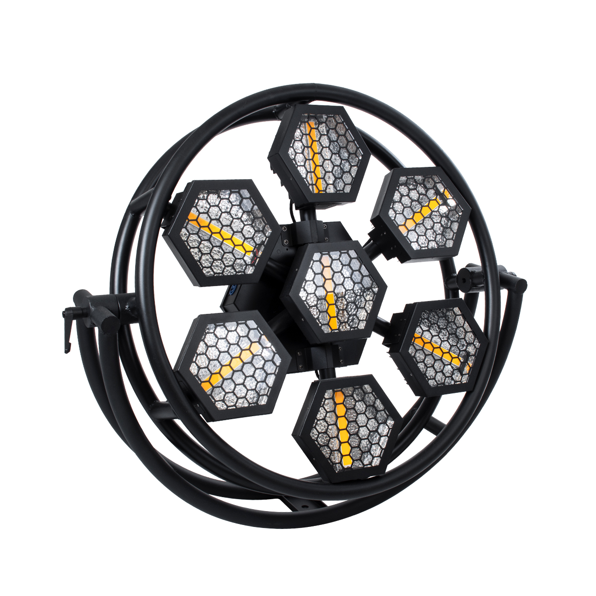 HEXA® HALO 51196 Stage Φωτιστικό Ειδικών Εφέ Digital Matrix Pixel & Blinder LED 784W 120° AC 220-240V IP20 7 x 100W COB Chip & 168 x 0.5W SMD5050 Chip Ultra Θερμό Λευκό 2200K & Πολύχρωμο RGB Dimmable DMX512 Protocol - Μ95 x Π17.5 x Υ78.5cm - 2