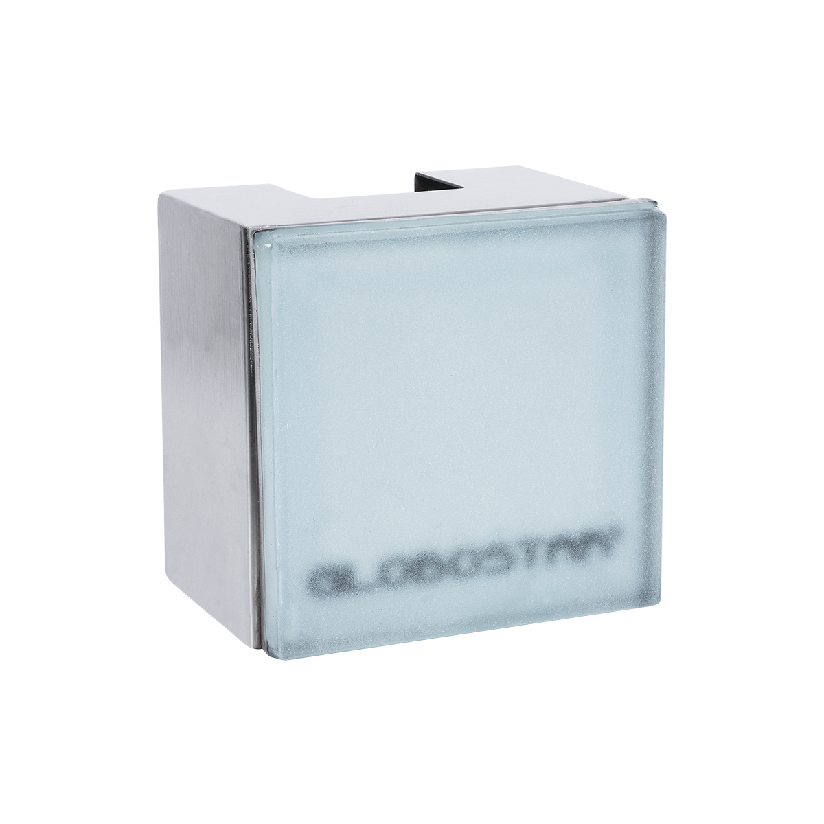 GLOBOSTAR® CYBOLITHOS 60365 Χωνευτό Αρχιτεκτονικο Φωτιστικό Σποτ Δαπέδου LED 2W 220lm 120° DC 24V Αδιάβροχο IP68 IK06 Θερμό Λευκό 2700K Dimmable - Bridgelux SMD Chip - Γαλακτερό Tempered Glass & Ανοξείδωτο Ατσάλι SS316 - Μ10 x Π10x Υ8cm / Q10 x 10cm -