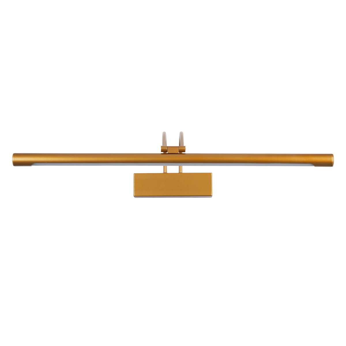 GLOBOSTAR® LAURA 60427 Μοντέρνο Φωτιστικό Τοίχου - Απλίκα Καθρέπτη Μπάνιου LED 12W 1400lm 120° AC 220-240V IP20 Φυσικό Λευκό 4500K - Lumileds SMD Chip & TÜV SÜD Driver - Χάλκινο - Μ60 x Π27 x Υ13cm - 3 Χρόνια Εγγύηση