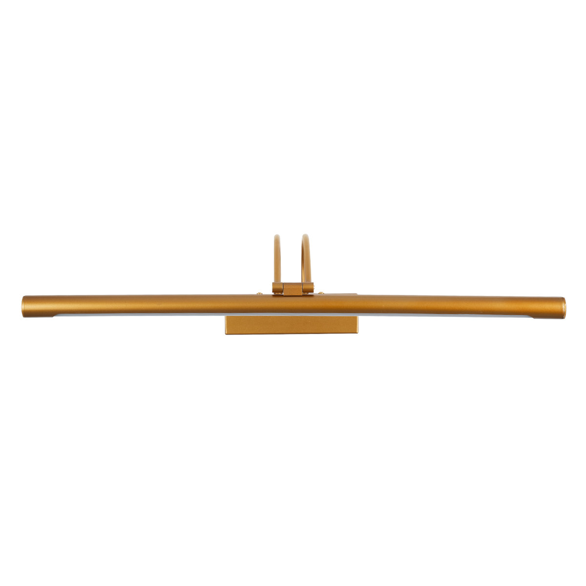 GLOBOSTAR® LAURA 60427 Μοντέρνο Φωτιστικό Τοίχου - Απλίκα Καθρέπτη Μπάνιου LED 12W 1400lm 120° AC 220-240V IP20 Φυσικό Λευκό 4500K - Lumileds SMD Chip & TÜV SÜD Driver - Χάλκινο - Μ60 x Π27 x Υ13cm - 3 Χρόνια Εγγύηση