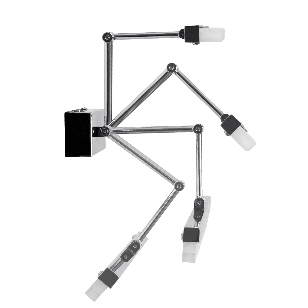 GLOBOSTAR® MARA 60447 Μοντέρνο Φωτιστικό Τοίχου - Απλίκα Καθρέπτη Μπάνιου LED 12W 1400lm 120° AC 220-240V IP20 Φυσικό Λευκό 4500K - Lumileds SMD Chip & TÜV SÜD Driver - Νίκελ Χρώμιο - Μ60 x Π15 x Υ13cm - 3 Χρόνια Εγγύηση