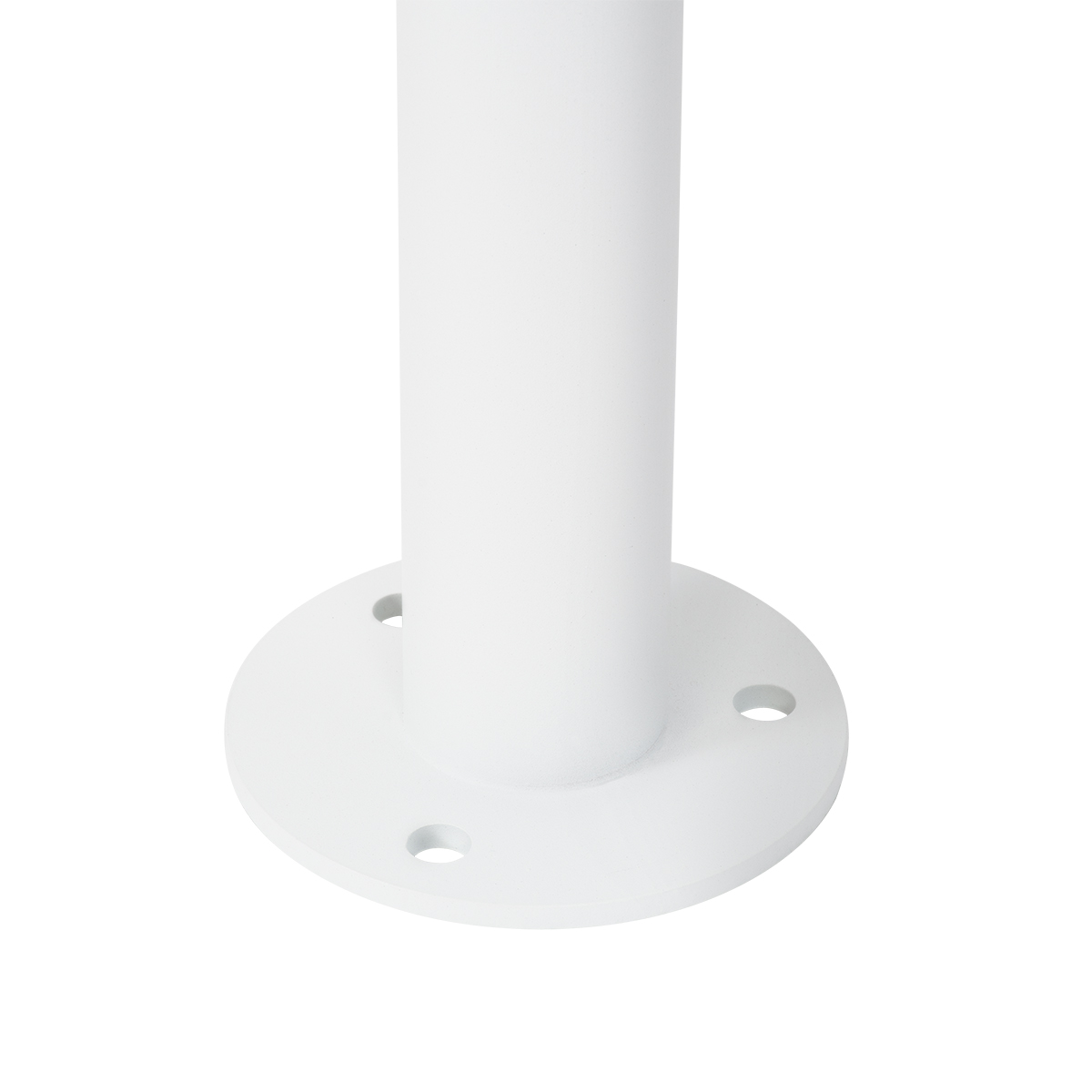 GloboStar® GARDENIA 60506 Φωτιστικό Κήπου - Κολωνάκι Αρχιτεκτονικού Φωτισμού Εξωτερικού Χώρου LED 7W 700lm 60° AC220-240V Αδιάβροχο IP65 - Σώμα Αλουμινίου & Tempered Glass - Μ12 x Π18 x Υ90cm - Θερμό Λευκό 2700K - Λευκό - Bridgelux Chip - 5 Years Warr