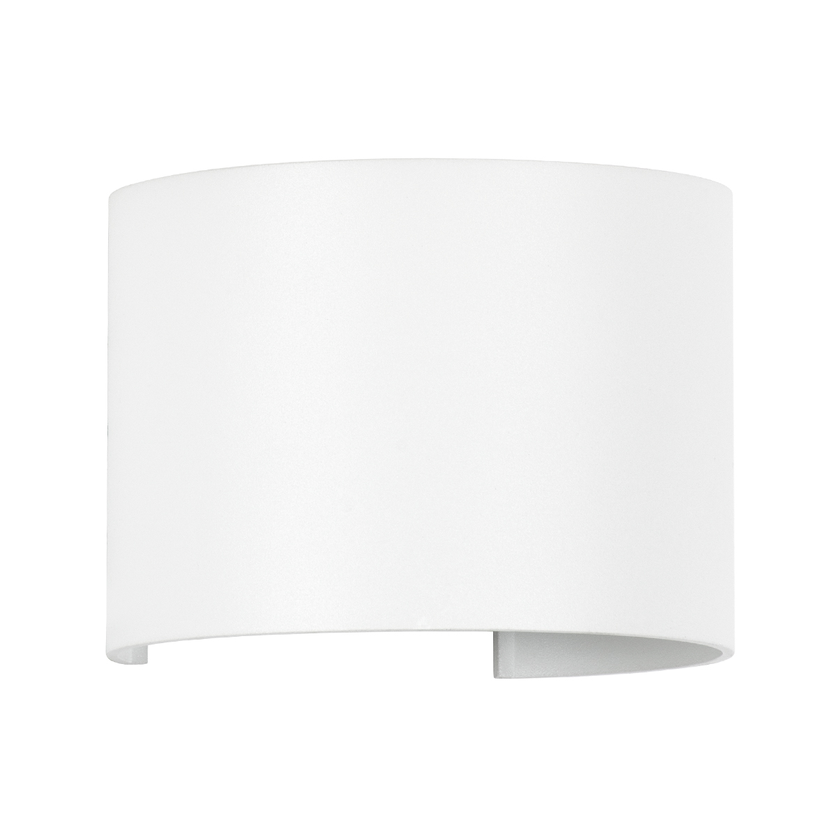 GLOBOSTAR® AXIS-R 60641 Μοντέρνο Φωτιστικό Τοίχου - Απλίκα LED 10W 1250lm 5°/60° AC 220-240V Αδιάβροχο IP65 Ψυχρό Λευκό 6000K - Bridgelux COB Chip & TÜV SÜD Driver - Λευκό Ματ - Μ10 x Π10 x Υ10cm - 5 Χρόνια Εγγύηση