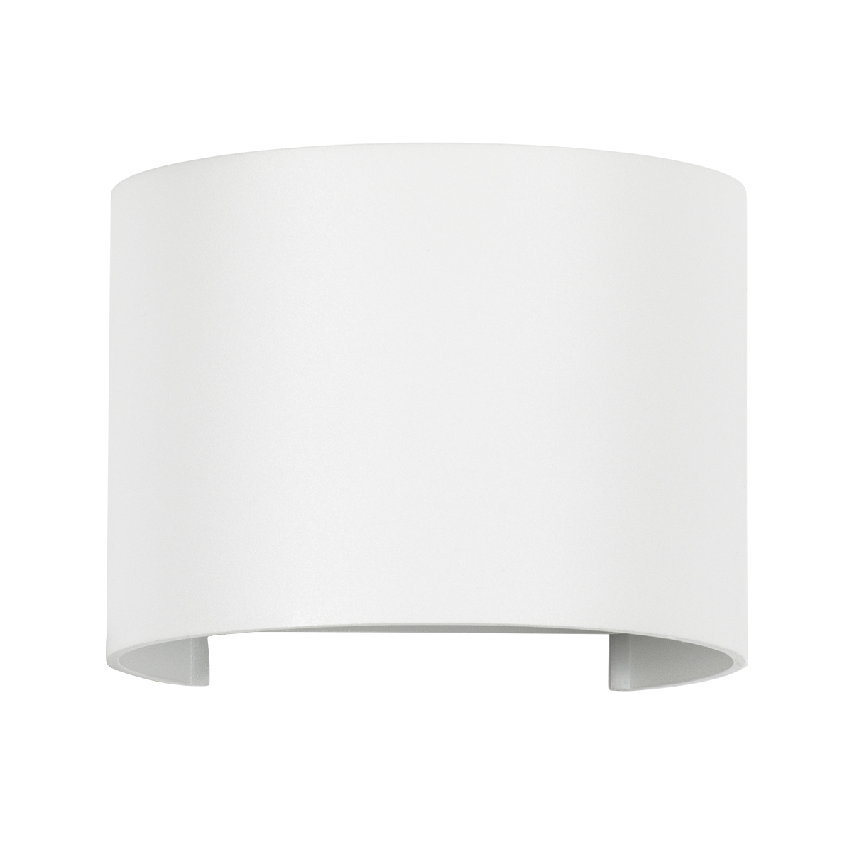 GLOBOSTAR® AXIS-R 60641 Μοντέρνο Φωτιστικό Τοίχου - Απλίκα LED 10W 1250lm 5°/60° AC 220-240V Αδιάβροχο IP65 Ψυχρό Λευκό 6000K - Bridgelux COB Chip & TÜV SÜD Driver - Λευκό Ματ - Μ10 x Π10 x Υ10cm - 5 Χρόνια Εγγύηση