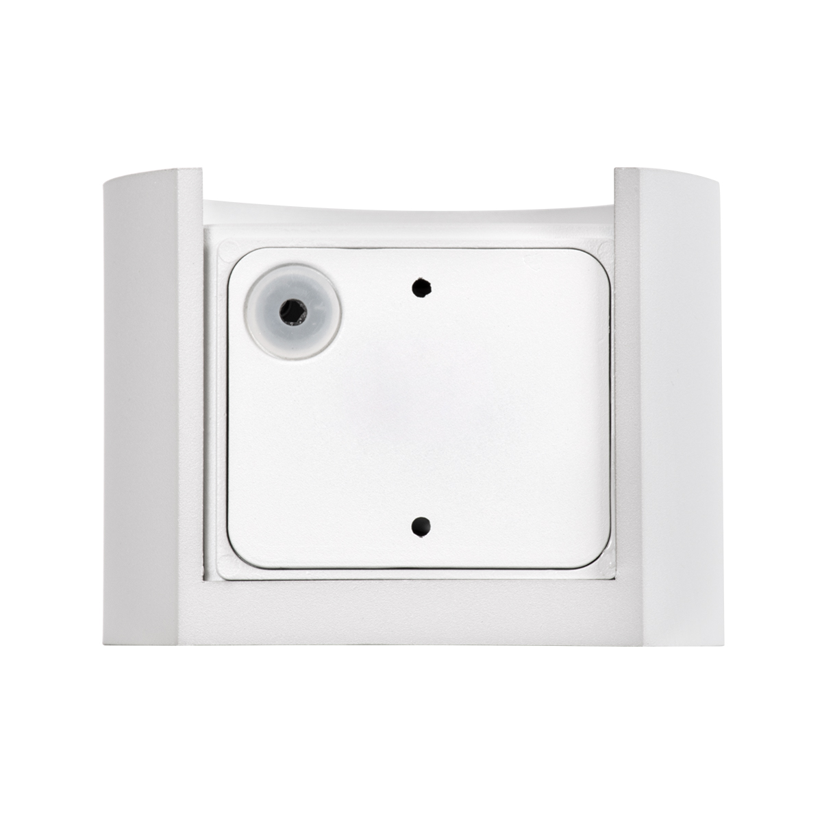 GLOBOSTAR® AXIS-R 60641 Μοντέρνο Φωτιστικό Τοίχου - Απλίκα LED 10W 1250lm 5°/60° AC 220-240V Αδιάβροχο IP65 Ψυχρό Λευκό 6000K - Bridgelux COB Chip & TÜV SÜD Driver - Λευκό Ματ - Μ10 x Π10 x Υ10cm - 5 Χρόνια Εγγύηση
