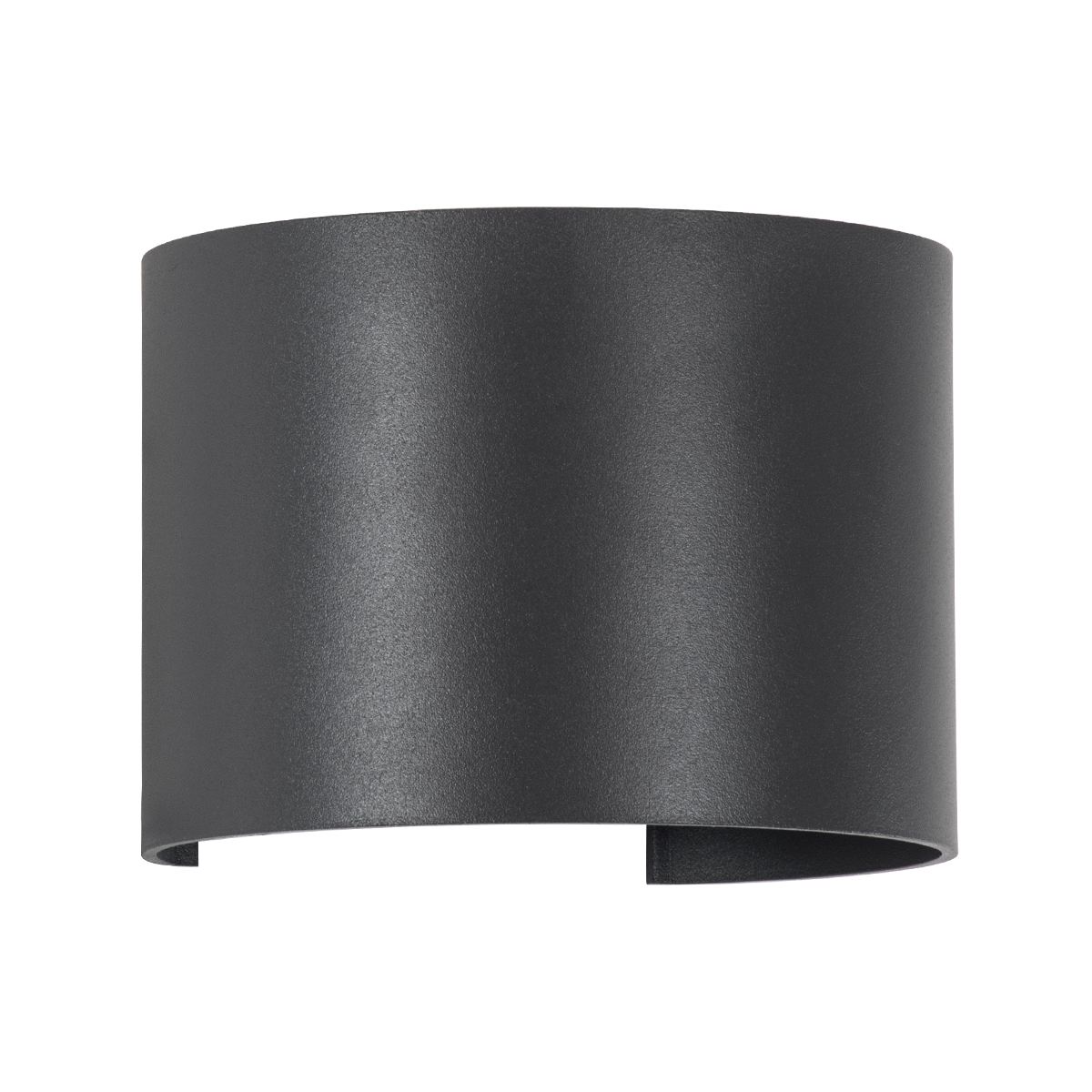 GLOBOSTAR® AXIS-R 60642 Μοντέρνο Φωτιστικό Τοίχου - Απλίκα LED 10W 1250lm 5°/60° AC 220-240V Αδιάβροχο IP65 Ψυχρό Λευκό 6000K - Bridgelux COB Chip & TÜV SÜD Driver - Γκρι Ανθρακί Ματ - Μ10 x Π10 x Υ10cm - 5 Χρόνια Εγγύηση