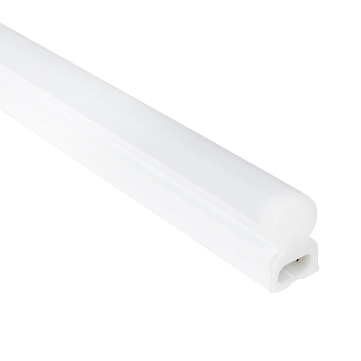 GLOBOSTAR® TUBO 60787 Γραμμικό Επεκτεινόμενο Φωτιστικό T5 60cm LED 9W 900lm 180° AC 220-240V IP20 Ψυχρό Λευκό 6000K - Lumileds SMD Chip - Λευκό Γαλακτερό - Μ60 x Π2.2 x Υ3.5cm - 3 Χρόνια Εγγύση