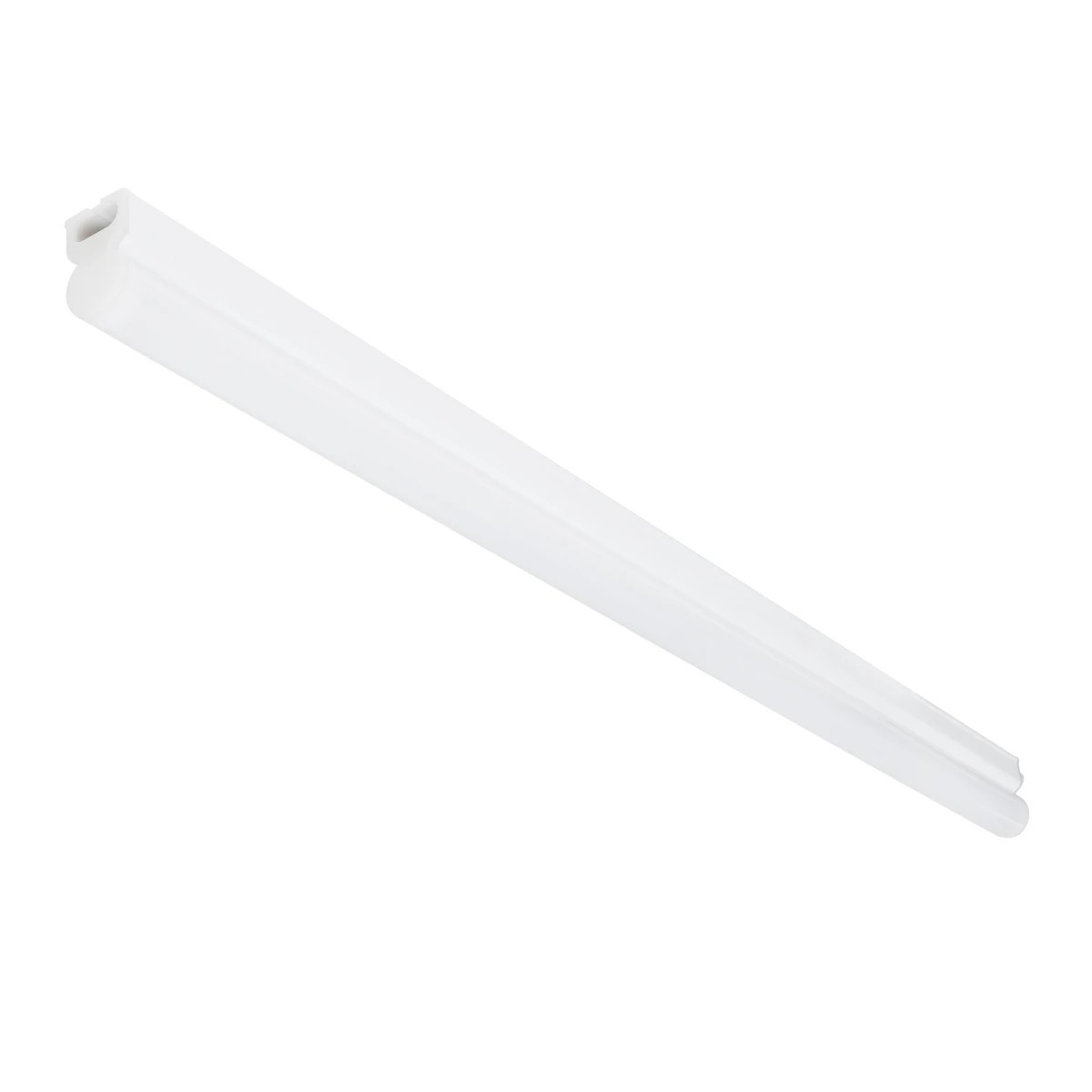 GLOBOSTAR® TUBO 60787 Γραμμικό Επεκτεινόμενο Φωτιστικό T5 60cm LED 9W 900lm 180° AC 220-240V IP20 Ψυχρό Λευκό 6000K - Lumileds SMD Chip - Λευκό Γαλακτερό - Μ60 x Π2.2 x Υ3.5cm - 3 Χρόνια Εγγύση