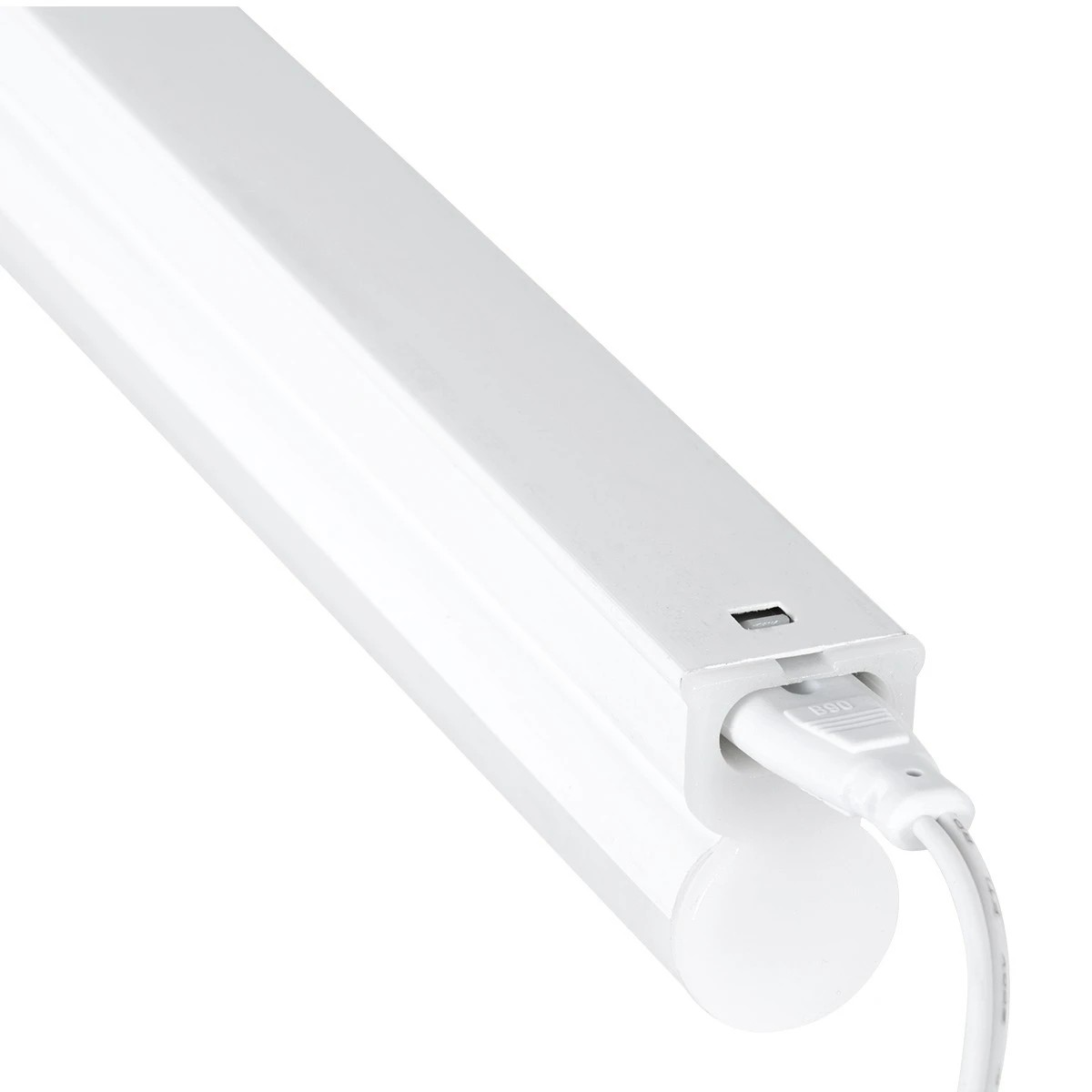 GLOBOSTAR® TUBO 60788 Γραμμικό Επεκτεινόμενο Φωτιστικό T5 60cm LED 9W 882lm 180° AC 220-240V IP20 Φυσικό Λευκό 4500K - Lumileds SMD Chip - Λευκό Γαλακτερό - Μ60 x Π2.2 x Υ3.5cm - 3 Χρόνια Εγγύση