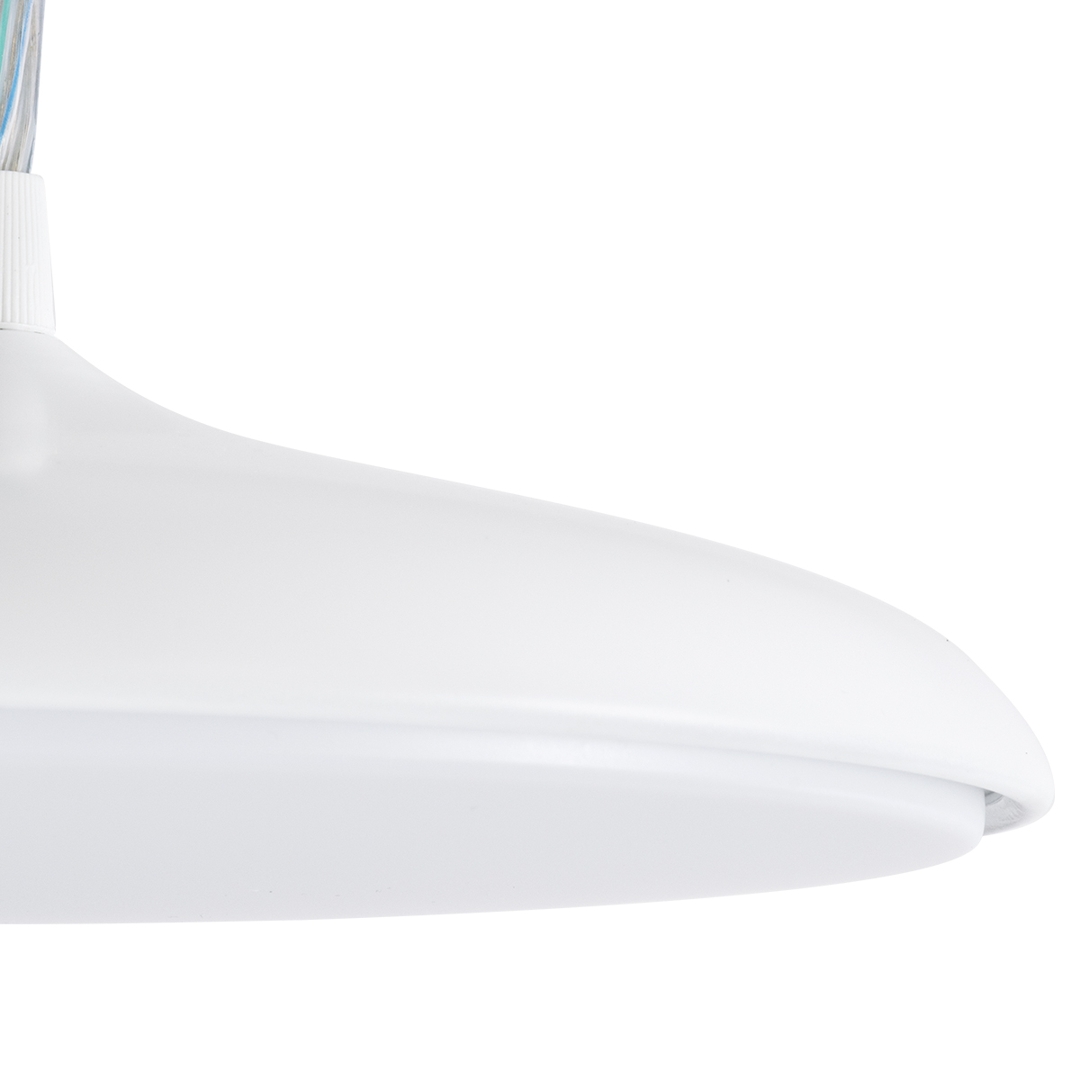 GLOBOSTAR® BARON 61252 Μοντέρνο Κρεμαστό Φωτιστικό Οροφής LED 12W 1440lm 120° AC 220-240V IP20 Ρυθμιζόμενο Λευκό CCT με On/Off 2700K/4500K/6000K - Lumileds SMD Chip - Λευκό Ματ - Μ25 x Π25 x Υ8cm - 3 Χρόνια Εγγύηση