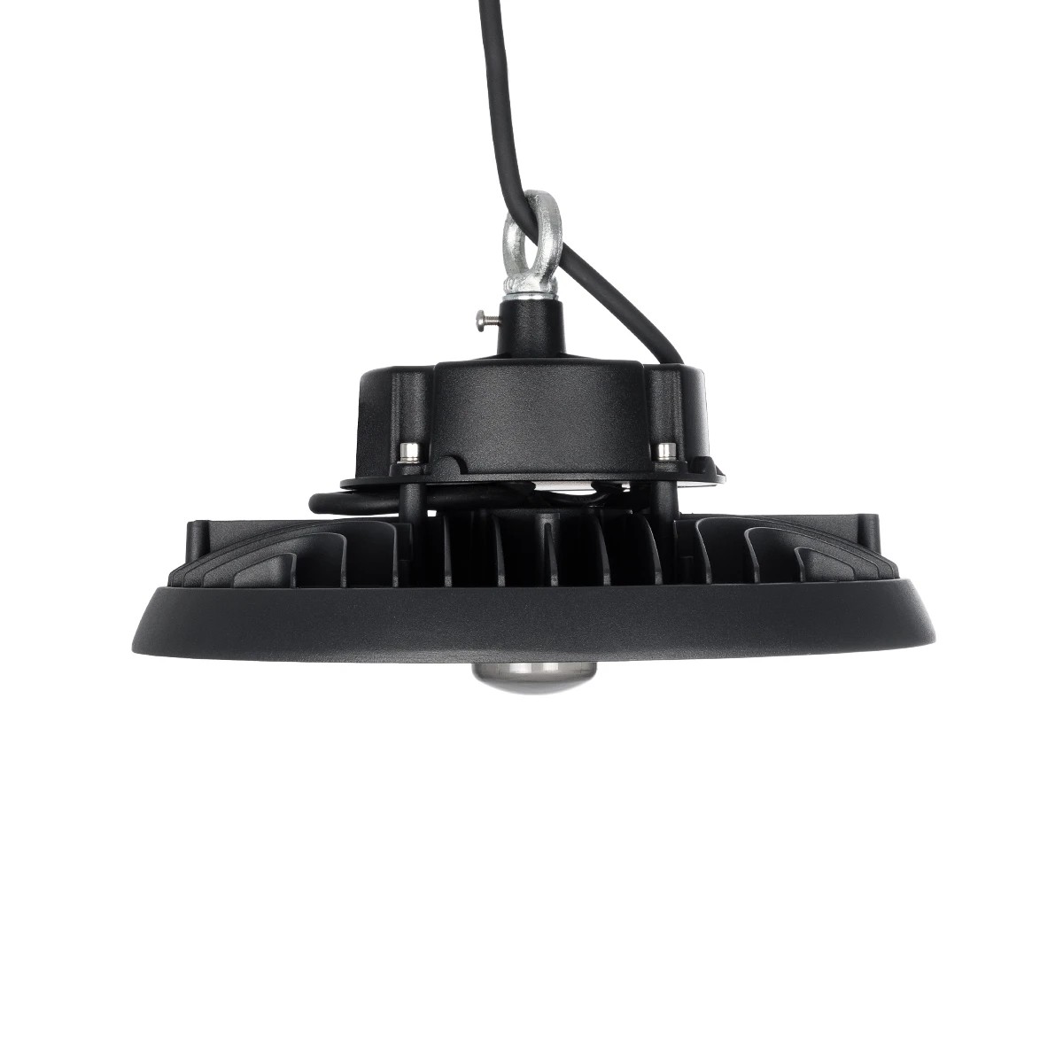 GLOBOSTAR® INDUSTRY 61704 Βιομηχανικό Φωτιστικό Καμπάνα High Bay UFO Τεχνολογίας Smart Group Linkable Control System 2.4Ghz με Αισθητήρα Κίνησης Microwave LED 100W 15000lm SDCM<5 90° AC 85-265V Αδιάβροχο IP65 IK08 Φυσικό Λευκό 5000K - 175 x Sanan Opto 