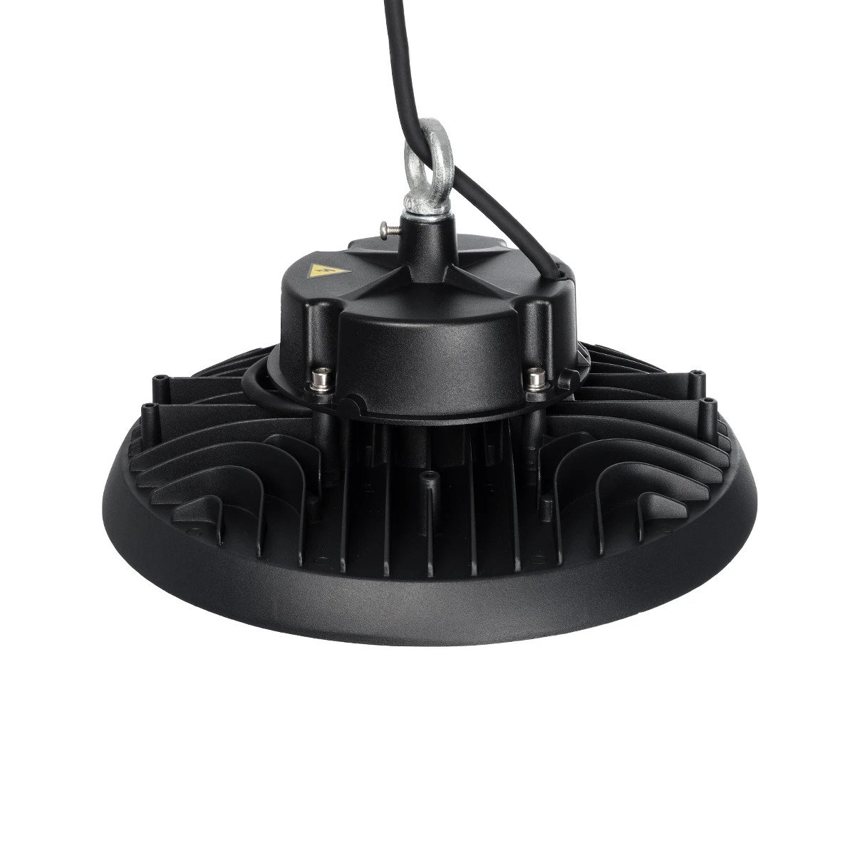 GLOBOSTAR® INDUSTRY 61704 Βιομηχανικό Φωτιστικό Καμπάνα High Bay UFO Τεχνολογίας Smart Group Linkable Control System 2.4Ghz με Αισθητήρα Κίνησης Microwave LED 100W 15000lm SDCM<5 90° AC 85-265V Αδιάβροχο IP65 IK08 Φυσικό Λευκό 5000K - 175 x Sanan Opto 