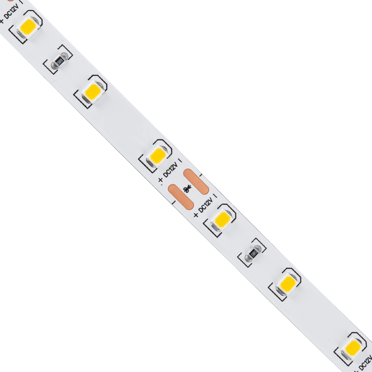 GLOBOSTAR® LILAC 70142 Ταινία LED 6W/m 540lm/m 120° DC 12V IP20 60 x SMD2835 Chip/m Θερμό Λευκό 2700K Dimmable - Sanan SMD Chip - Μ500 x Π0.8 x Υ0.1cm - Ρολό 5 Μέτρων - 5 Χρόνια Εγγύηση