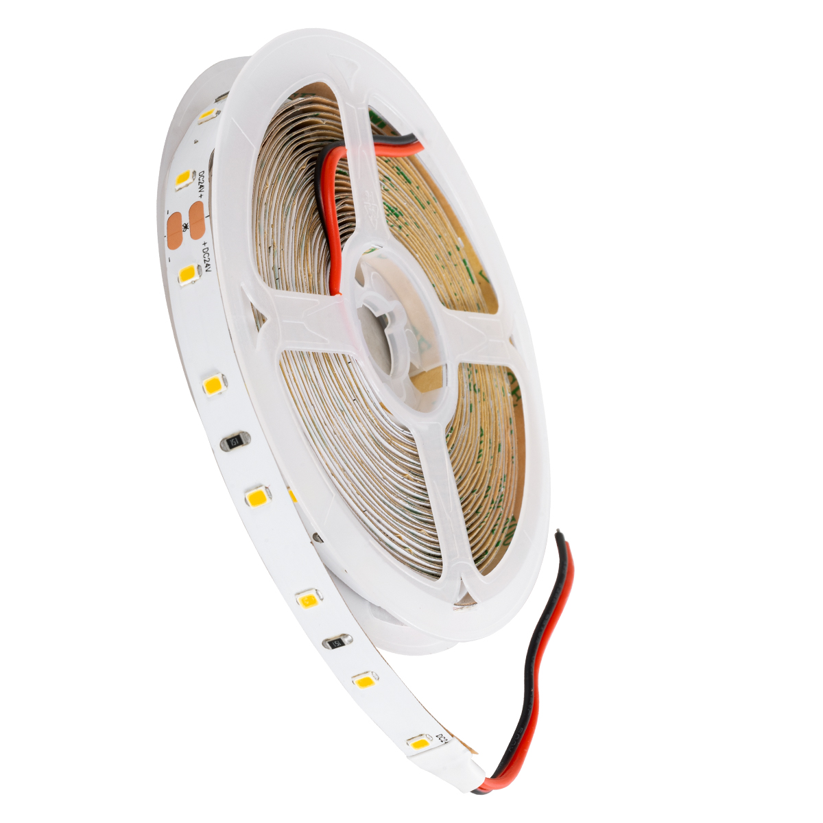 GLOBOSTAR® LILAC 70203 Ταινία LED 6W/m 480lm/m 120° DC 24V IP20 60 x SMD2835 Chip/m Ultra Θερμό Λευκό 2200K Dimmable - Sanan SMD Chip - Μ500 x Π0.8 x Υ0.1cm - Ρολό 5 Μέτρων - 5 Χρόνια Εγγύηση