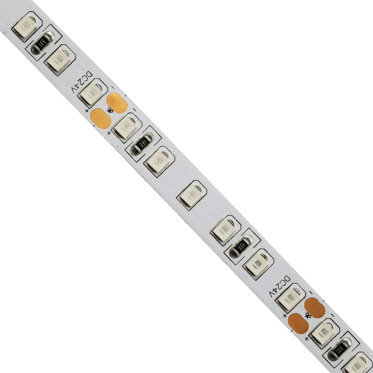 GLOBOSTAR® LUXA 70234 Ταινία LED 8W/m 640lm/m 120° DC 24V IP20 120 x SMD2835 Chip/m Κόκκινο Dimmable - Sanan SMD Chip - Μ500 x Π0.8 x Υ0.2cm - Ρολό 5 Μέτρων - 5 Χρόνια Εγγύηση